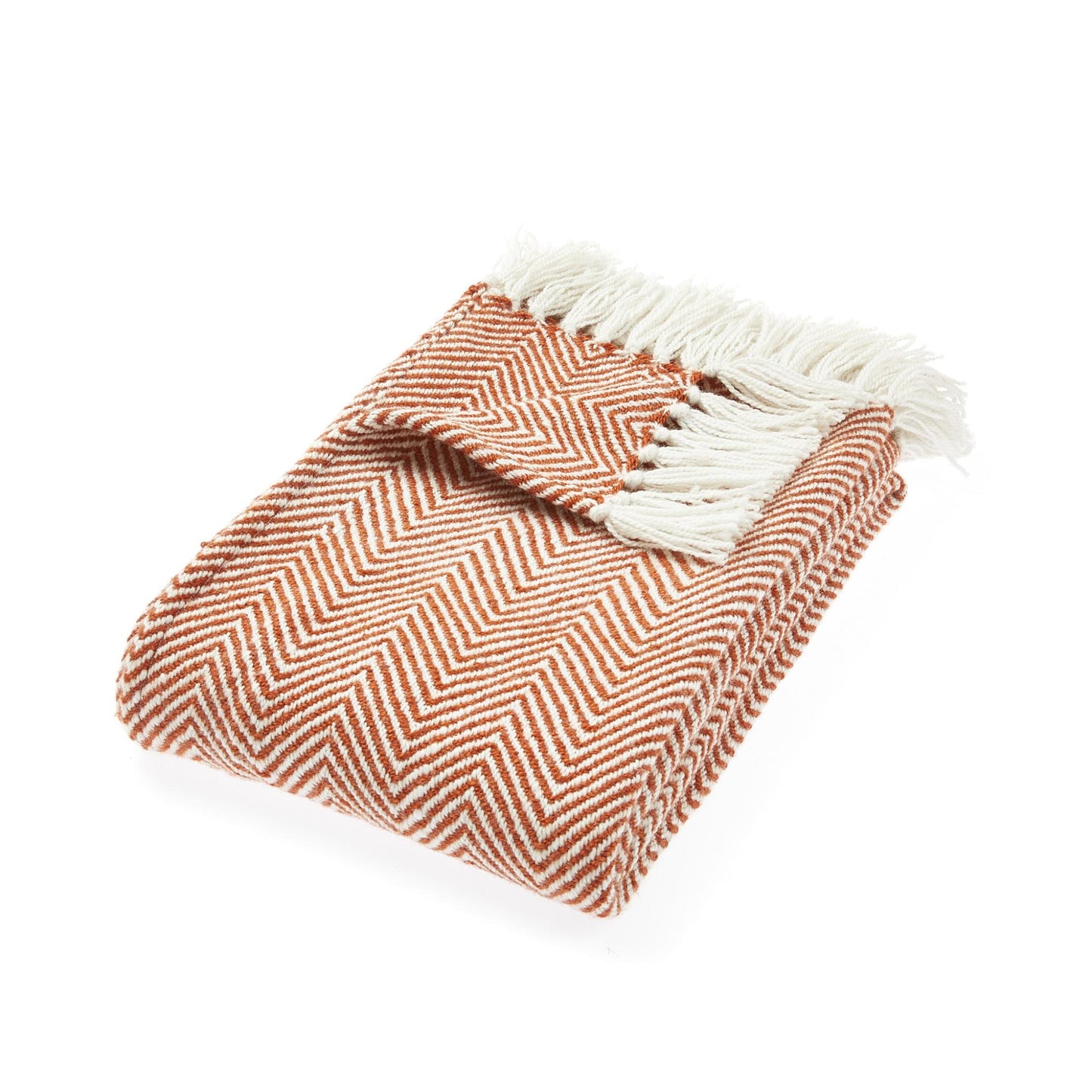 Hug Rug Woven Herringbone Throw Blanket Bed Sofa Chair Cover in 130 x180 cm