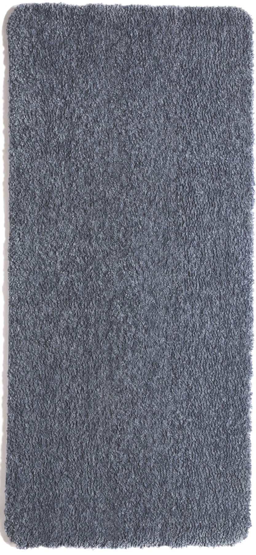 Waschbarer, zotteliger, weicher, flauschiger, rutschfester Teppich in Rauchblau von My Lux