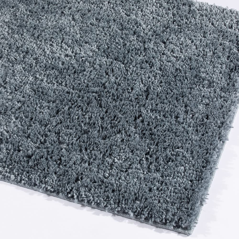 Maschinenwaschbarer, zotteliger Wohnzimmerteppich für Schlafzimmer, Flur und Küche Larissa, moderner, leicht zu reinigender Teppich, weicher Flor, rutschfest, flauschiger Teppich