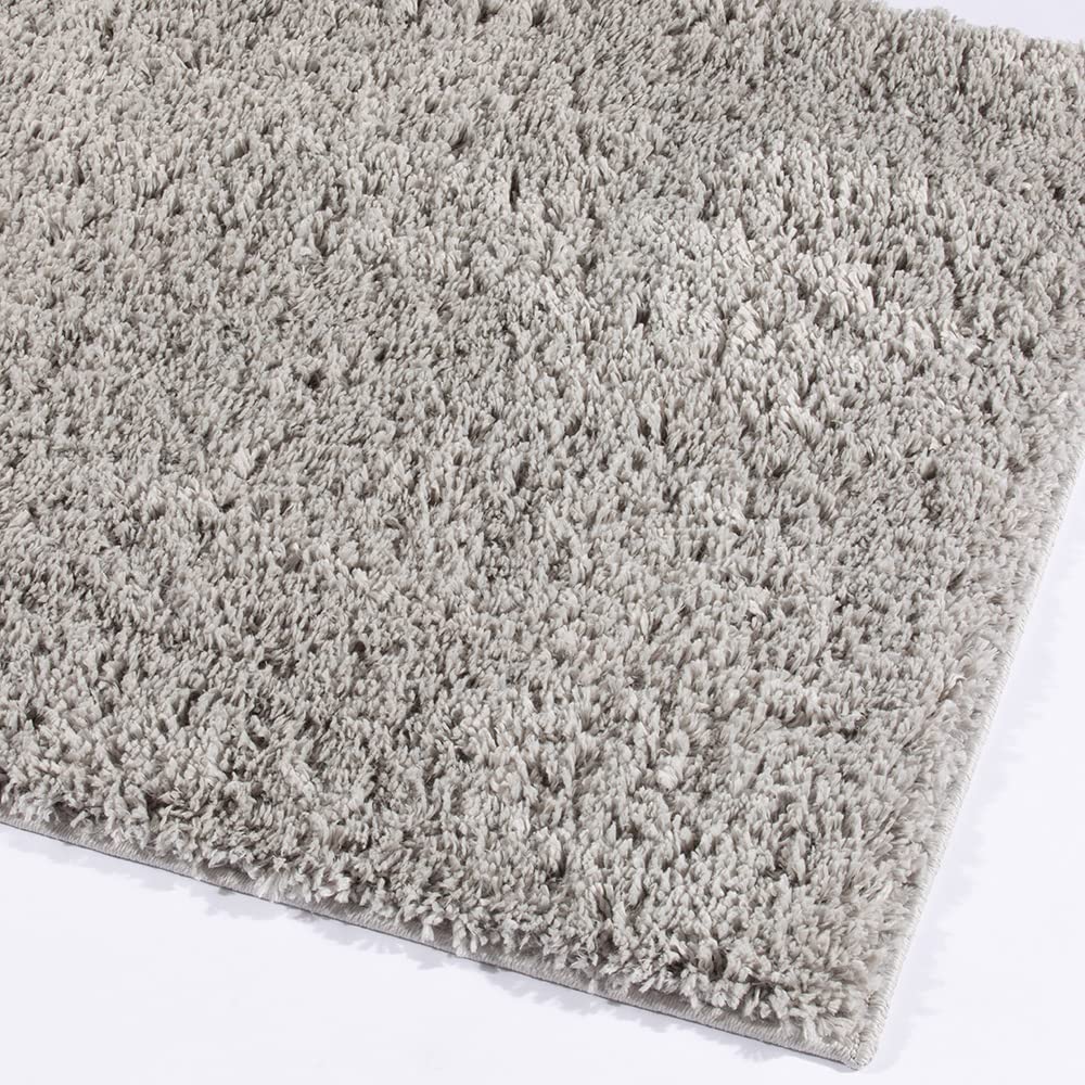 Maschinenwaschbarer, zotteliger Wohnzimmerteppich für Schlafzimmer, Flur und Küche Larissa, moderner, leicht zu reinigender Teppich, weicher Flor, rutschfest, flauschiger Teppich
