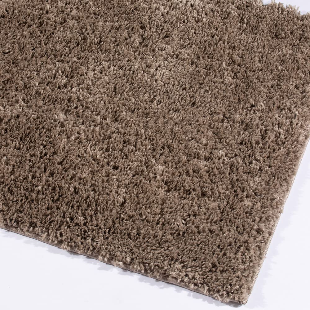 Maschinenwaschbarer, zotteliger Wohnzimmerteppich für Schlafzimmer, Flur und Küche Larissa, moderner, leicht zu reinigender Teppich, weicher Flor, rutschfest, flauschiger Teppich