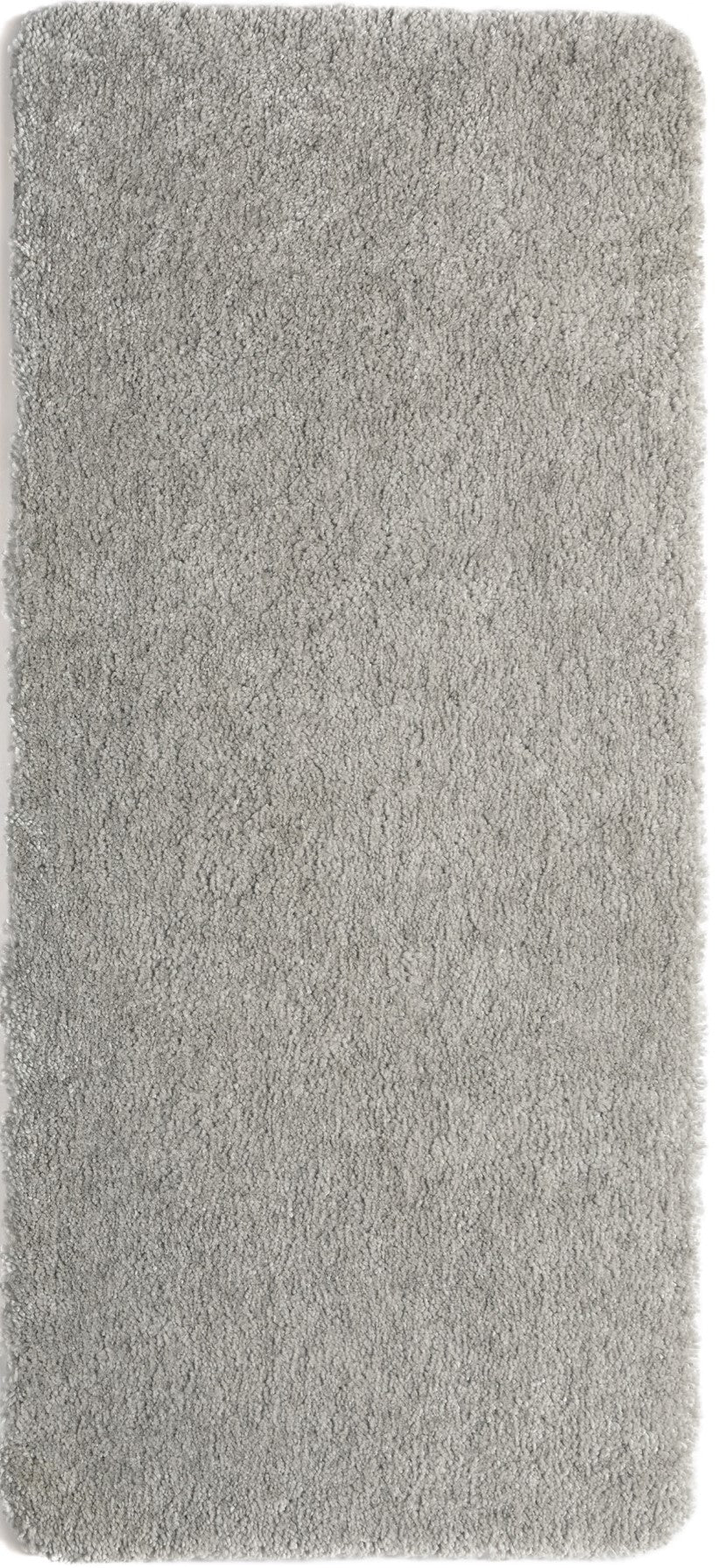 Waschbarer, zotteliger, weicher, flauschiger, rutschfester, maschinenwaschbarer Teppich von My Lux in Silber