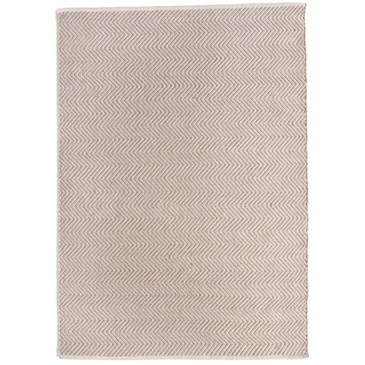 Hug Rug Recycled Washable Rug – Natural – Indoor Outdoor Reversible Herringbone Rug