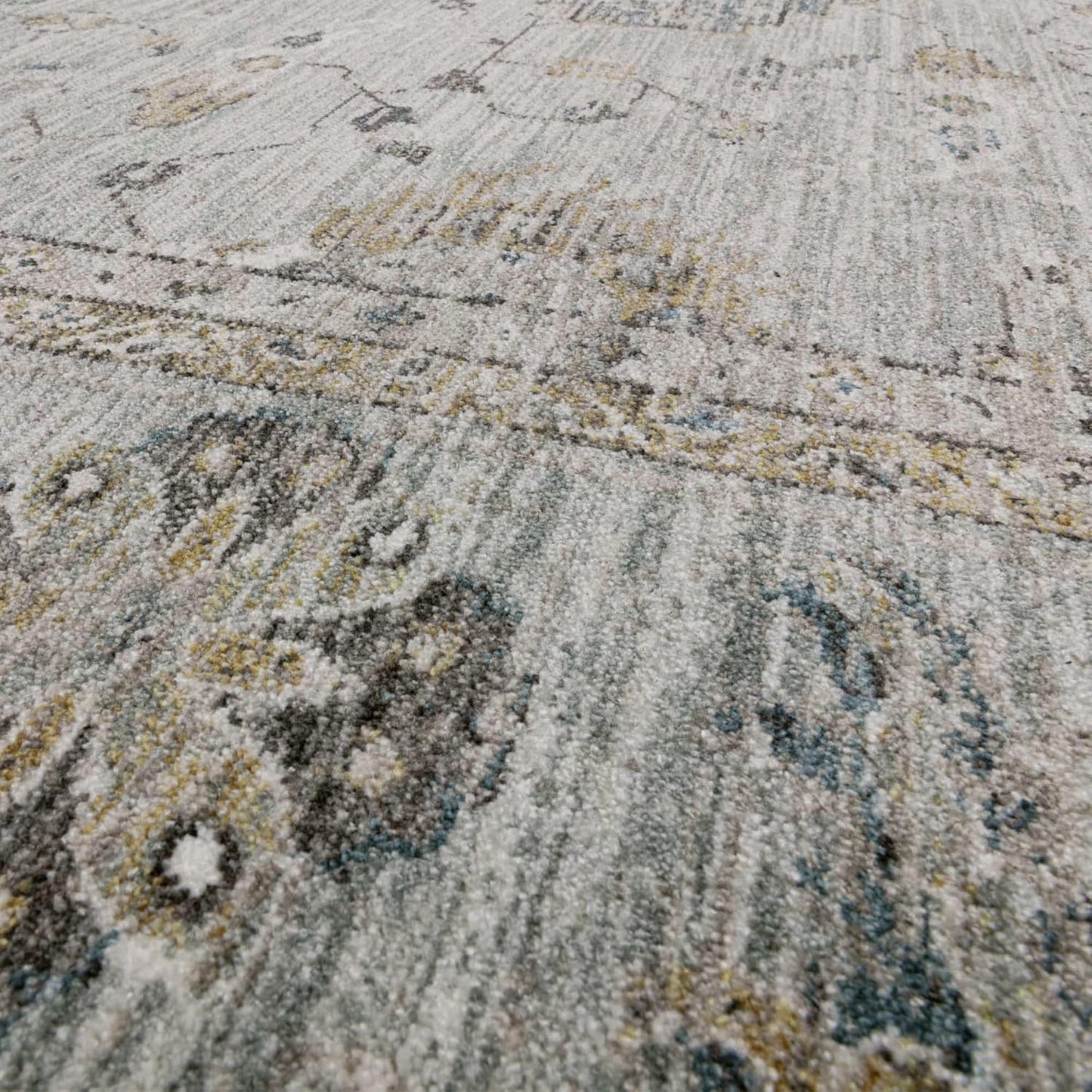 Jasper JA01 Blue Runner – Traditional Antique Style Rug 67x240 cm
