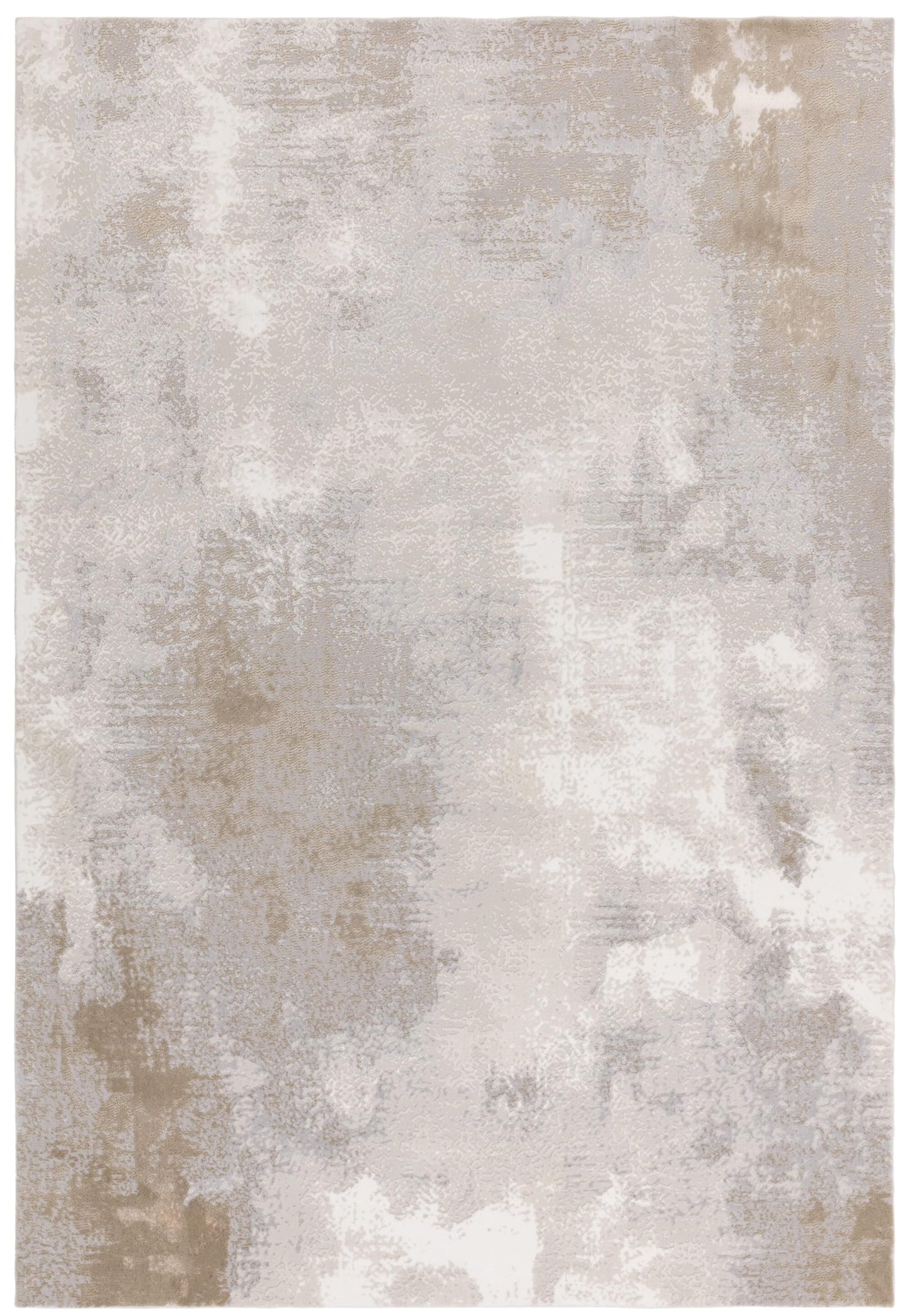 Stellar Abstract Teppich - Marmorierter Stil, seidig glänzend