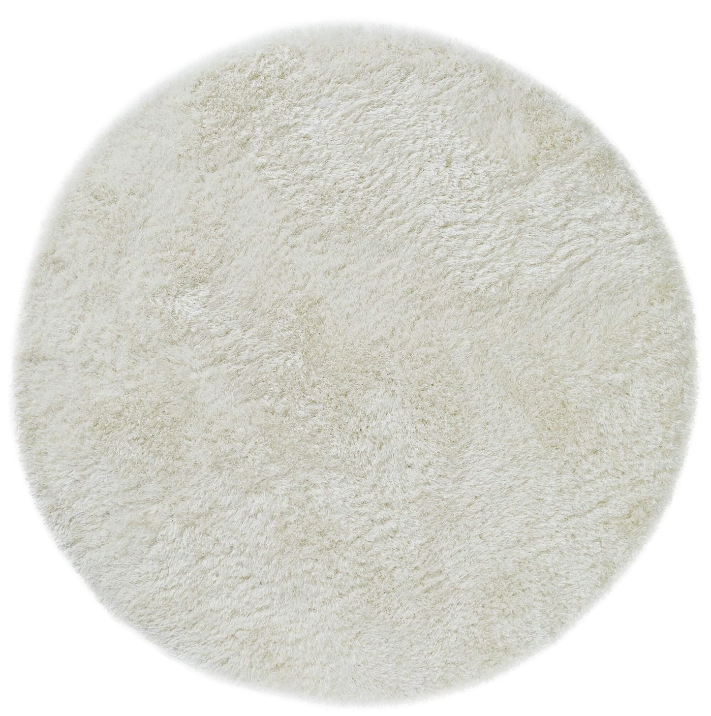 Plüschiger Shaggy-Teppich für Wohnzimmer und Schlafzimmer, Hochflor, dick, flauschig, handgefertigt, fusselfrei, seidig, schimmernd, glänzend, einfarbig, Hochflor-Teppich