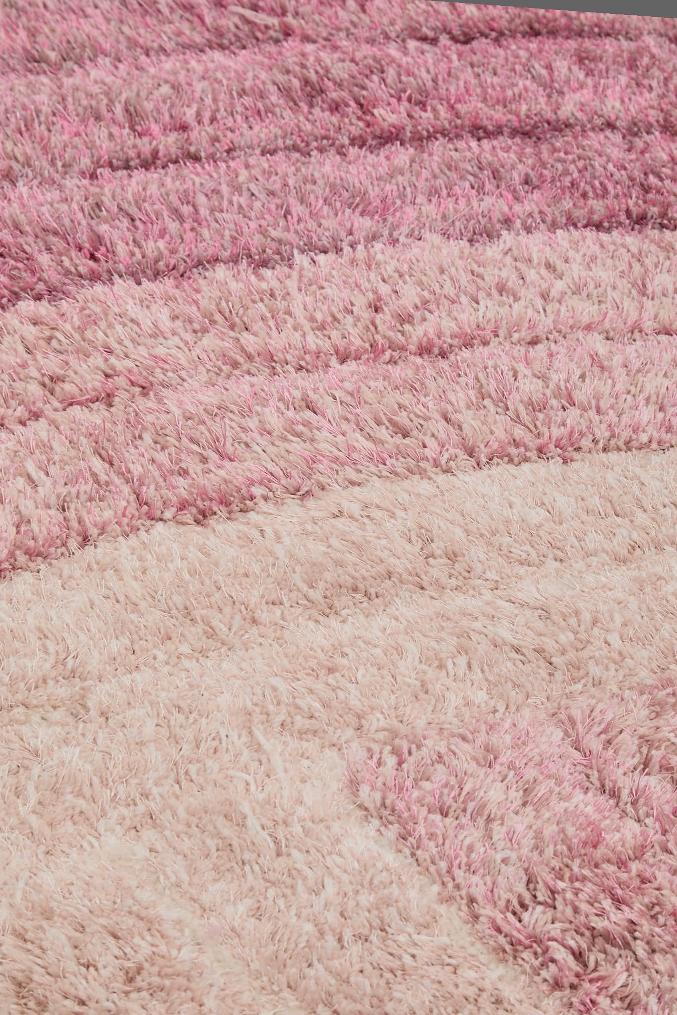 Hochflorteppich für Wohnzimmer, Schlafzimmer, Esszimmer, weicher Plüsch, flauschig, seidig, Stella-Wirbelmuster, 3D-Hochflorteppich in großer Größe, 160 x 230 cm (5'3" x 7'7")