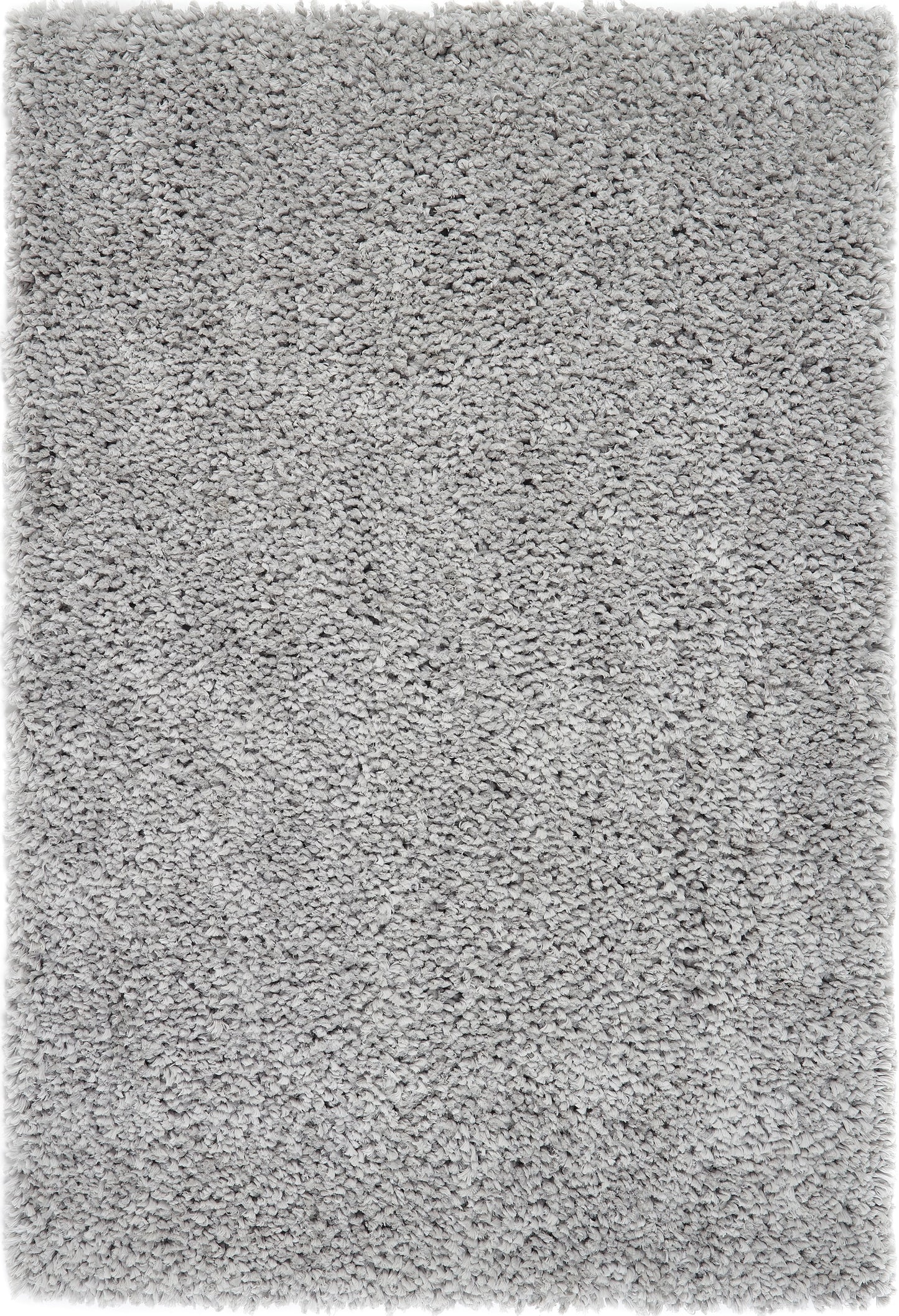 Origins Portland Modern Plain High Pile Super Soft Fluffy Shaggy Rug in Grey