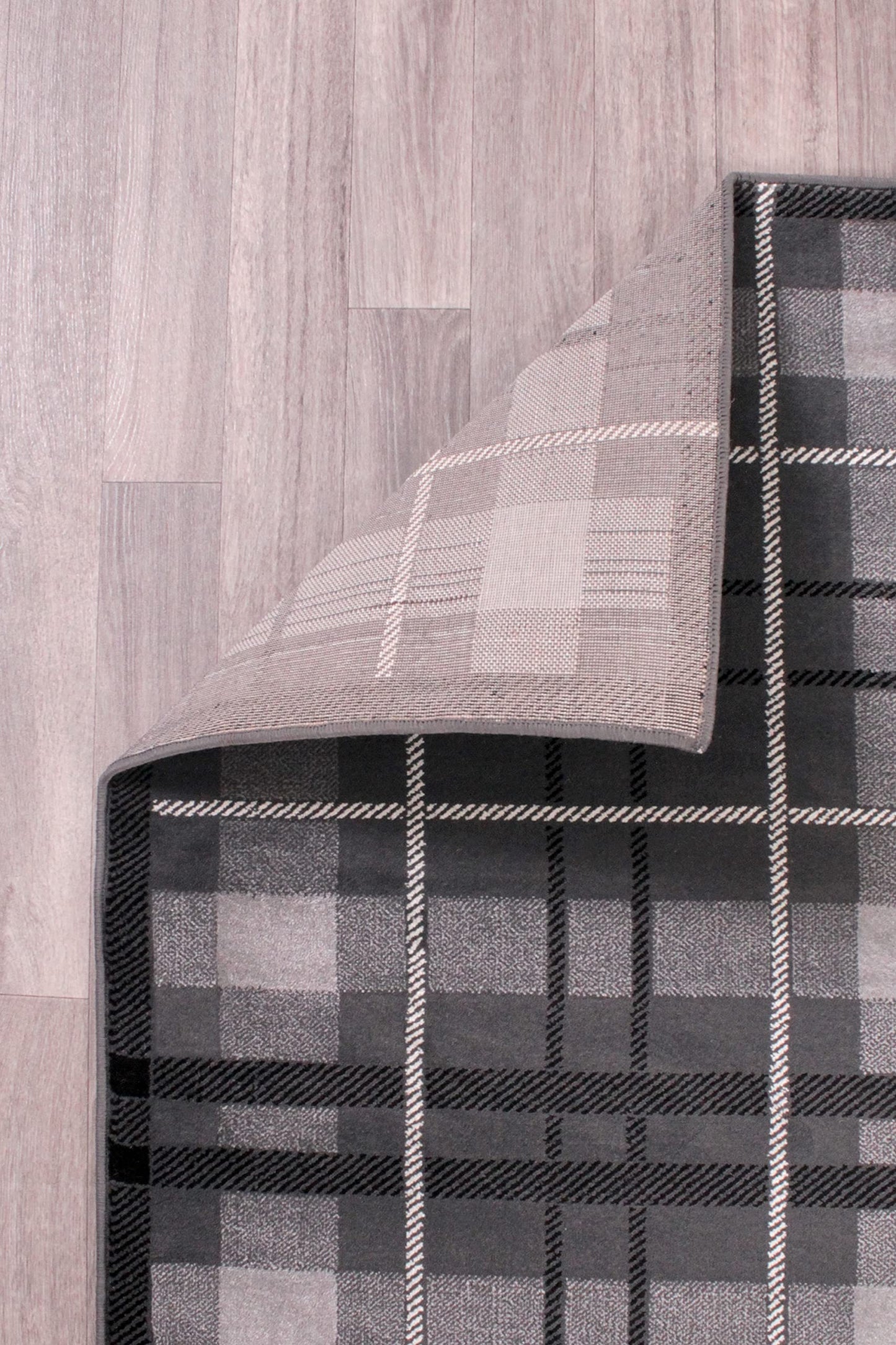 Tartan Rug for Living Room Bedroom Traditional Classic Tartan Check Design Soft Quality Rug Home Carpet