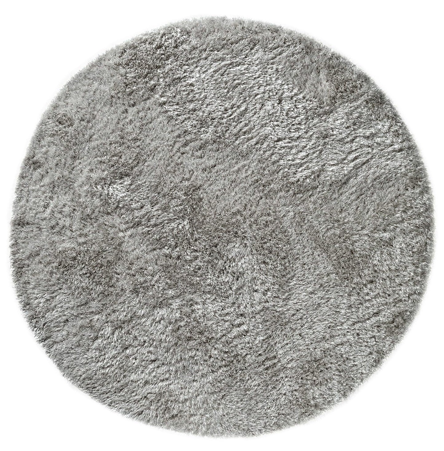 Plüschiger Shaggy-Teppich für Wohnzimmer und Schlafzimmer, Hochflor, dick, flauschig, handgefertigt, fusselfrei, seidig, schimmernd, glänzend, einfarbig, Hochflor-Teppich