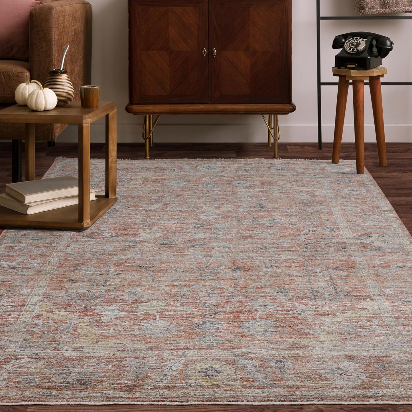Jasper JA05 Red – Traditional Antique Style Rug