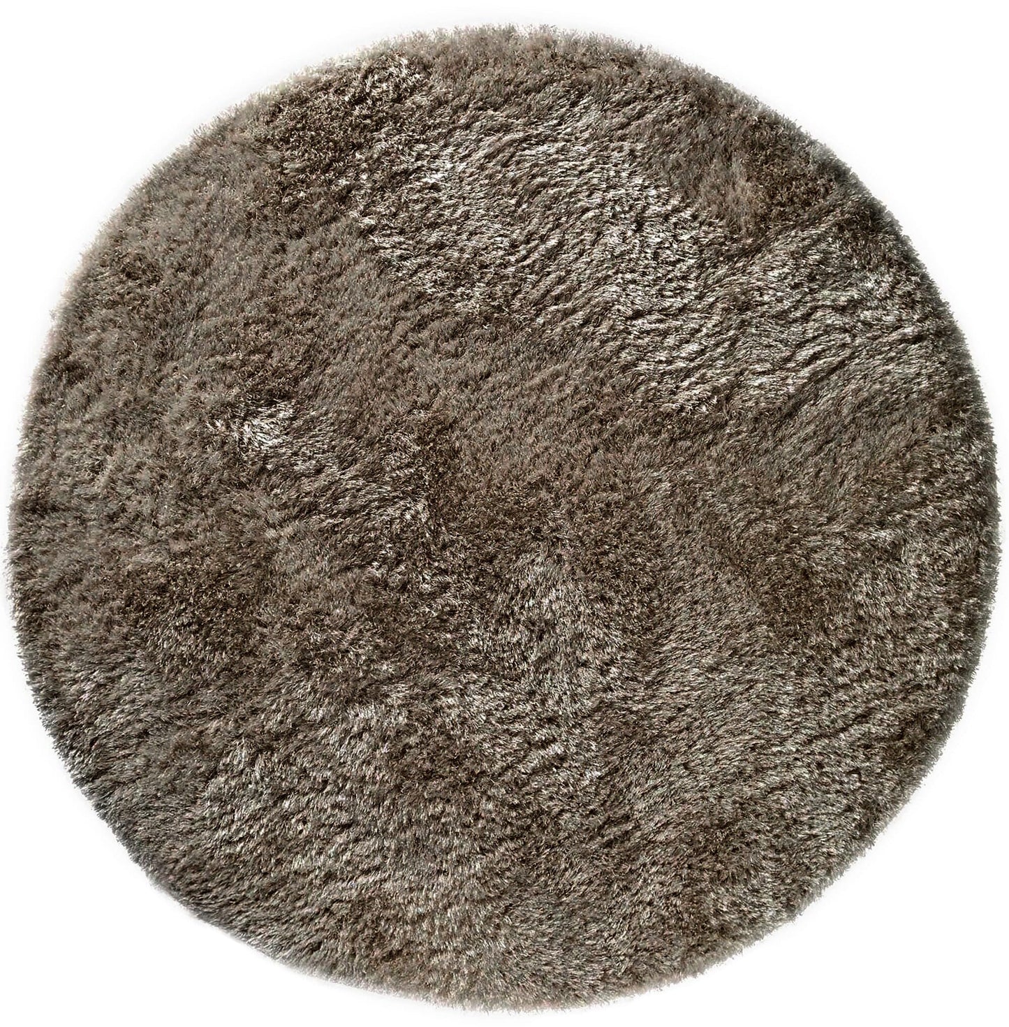 Plüschiger Shaggy-Teppich für Wohnzimmer und Schlafzimmer, Hochflor, dick, flauschig, handgefertigt, fusselfrei, seidig, schimmernd, glänzend, einfarbig, Hochflor-Teppich