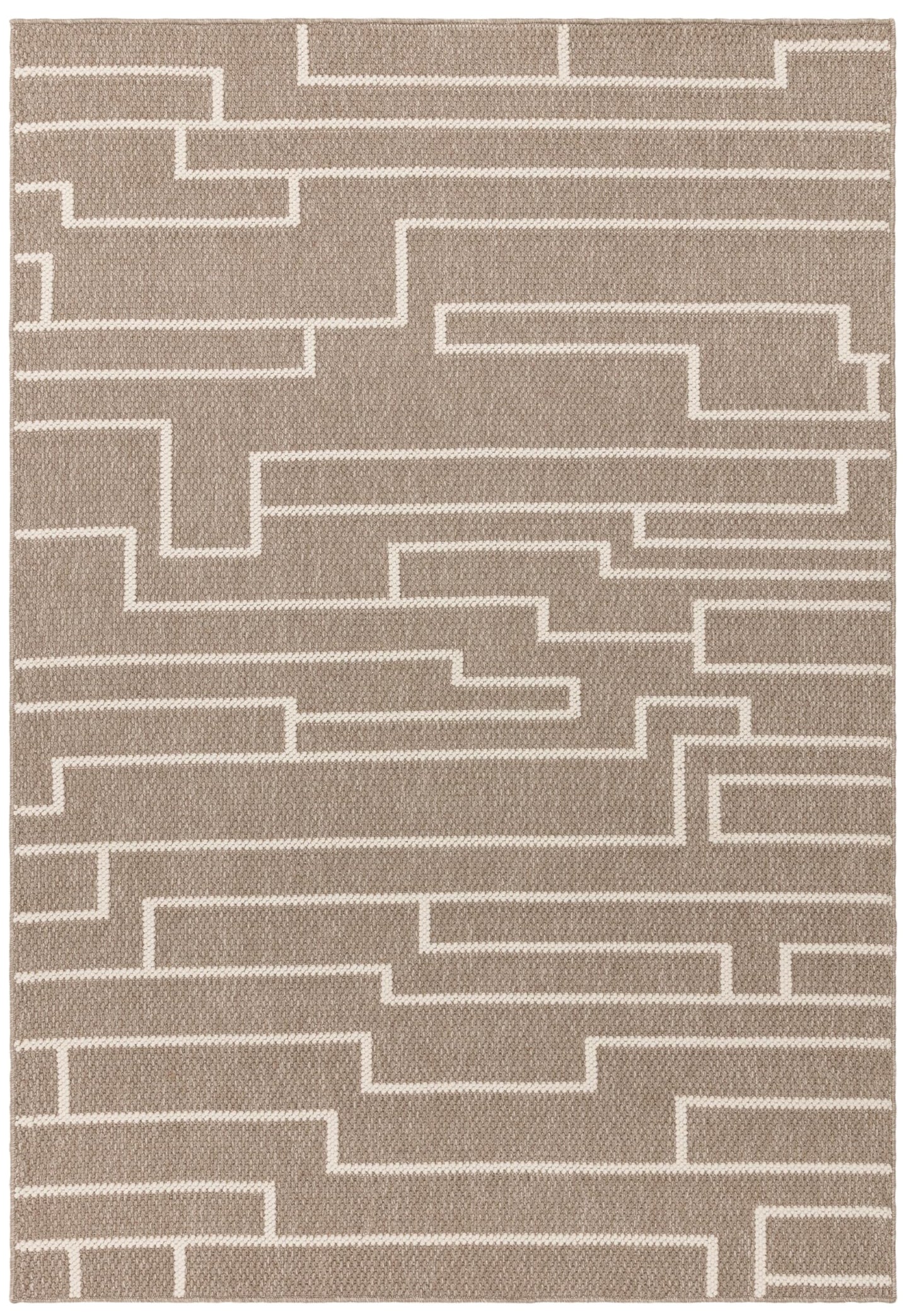 Modern Camber Rug for Living Room, Bedroom, Dining Room, Lounge Flatweave High Traffic Durable Natural Textured
