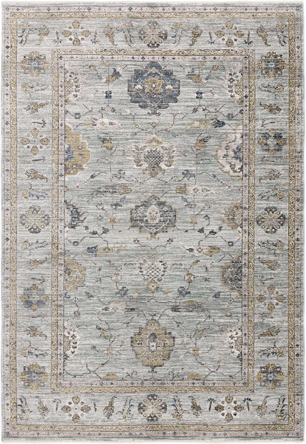 Jasper JA01 Blue – Traditional Antique Style Rug