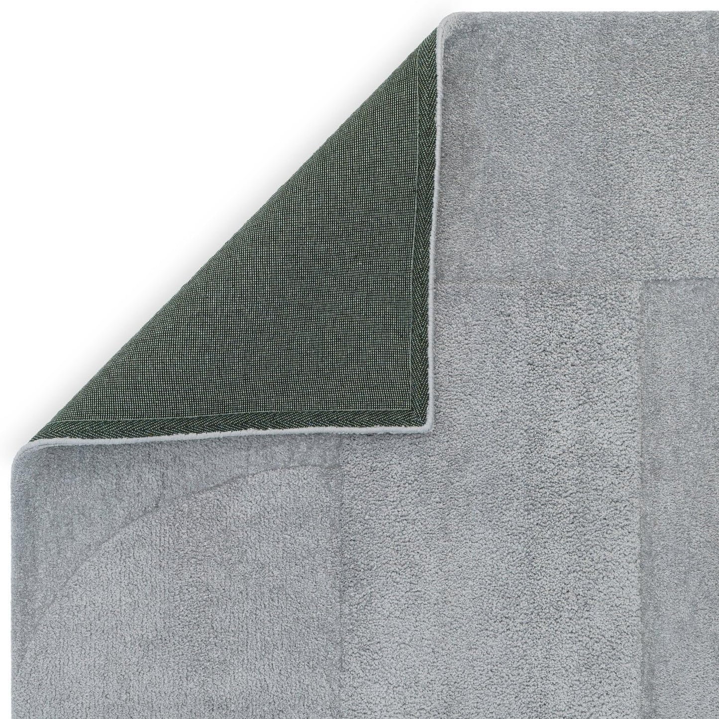 Tova Moderner schlichter Teppich, weiche Haptik, hochwertige geschnitzte 3D-geometrische Muster, Teppich, Bereichsteppich