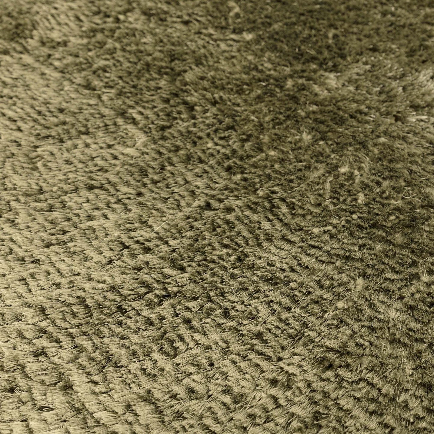 Plüschiger Shaggy-Teppich für Wohnzimmer und Schlafzimmer, Hochflor, dick, flauschig, handgefertigt, fusselfrei, seidig, schimmernd, glänzend, einfarbig, Hochflor-Teppich