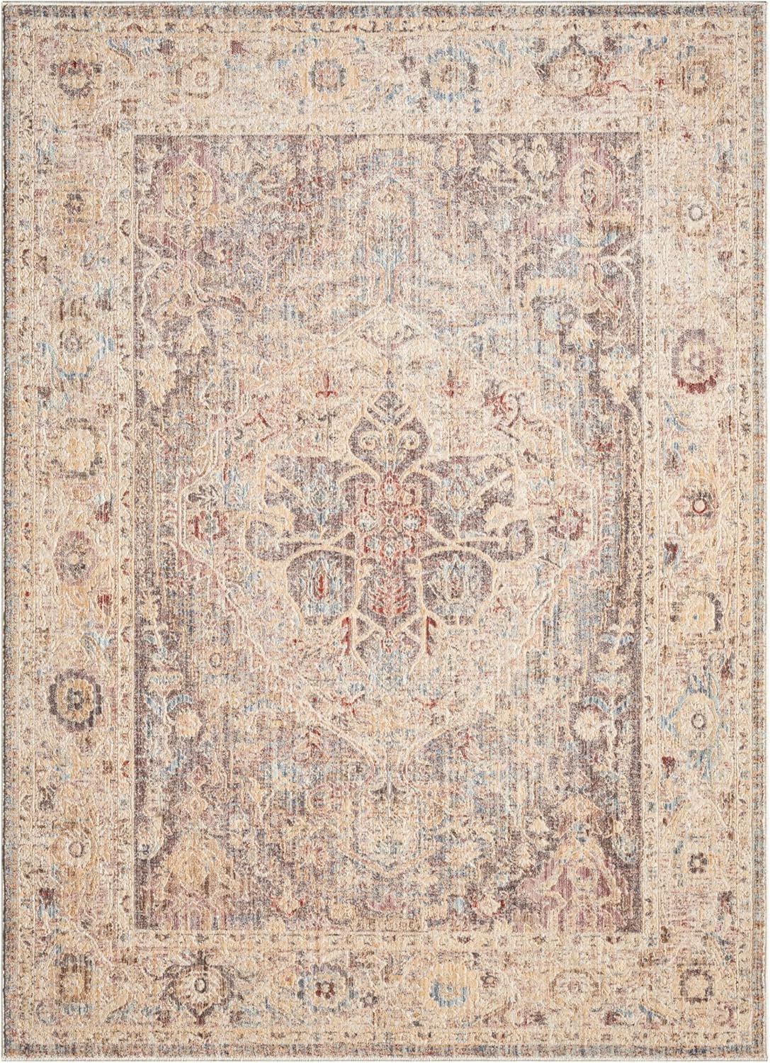 Alia Rug - Traditional Abstract Design with Soft Touch | 18 Exquisite Styles Inspired by Turkish Craftsmanship