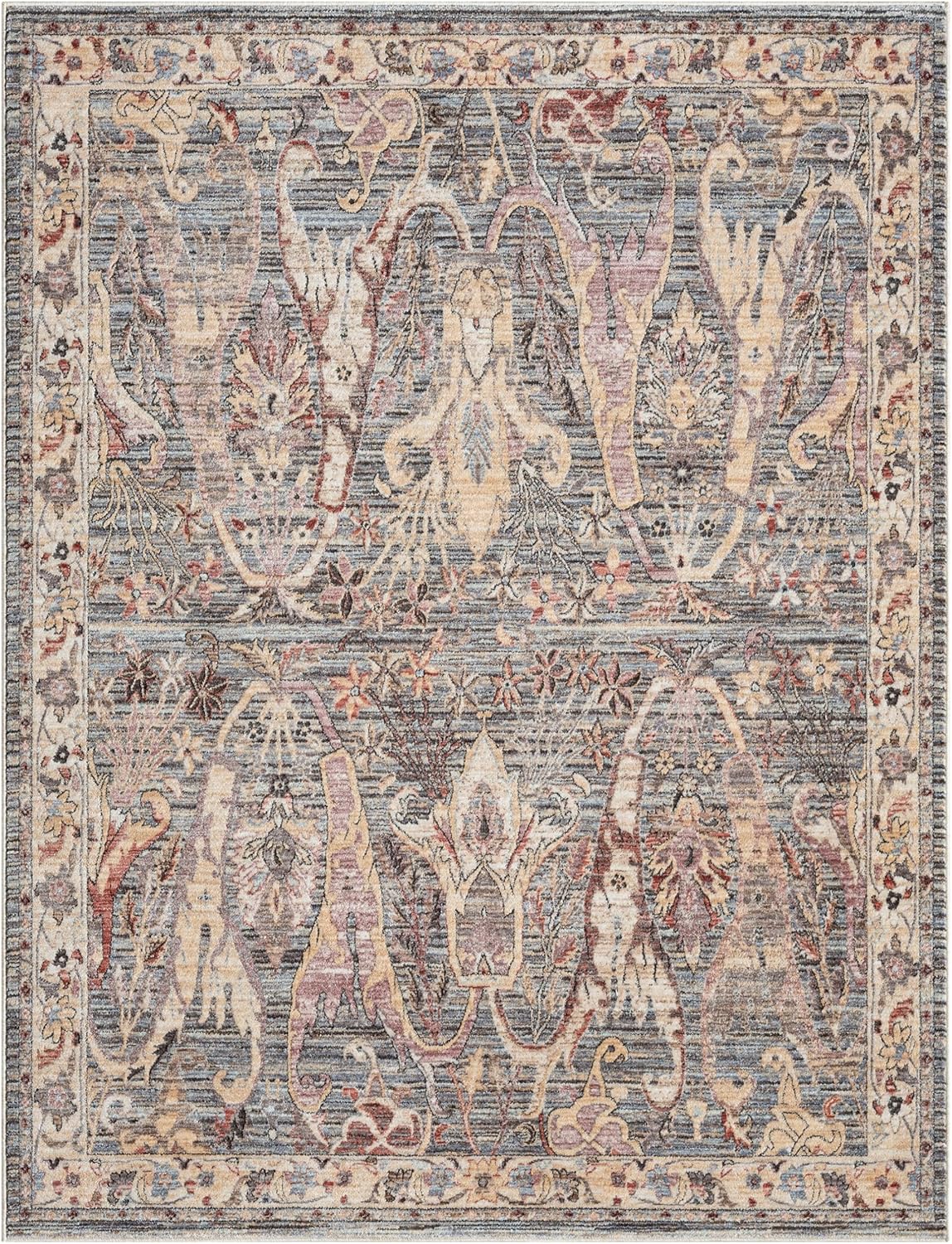 Alia Rug - Traditional Abstract Design with Soft Touch | 18 Exquisite Styles Inspired by Turkish Craftsmanship