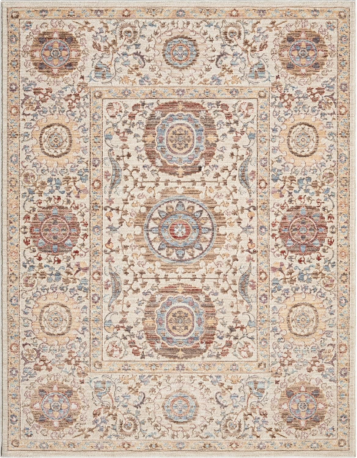 Alia Rug - Traditional Abstract Design with Soft Touch | 18 Exquisite Styles Inspired by Turkish Craftsmanship