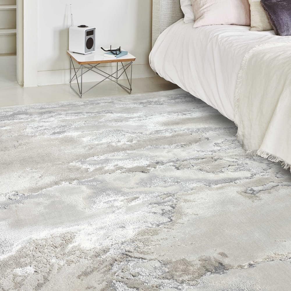 Aurora Rugs – Abstrakter Wohnzimmerteppich mit seidigem Schimmereffekt | Luxuriöse Marmordesigns in 20 Stilen