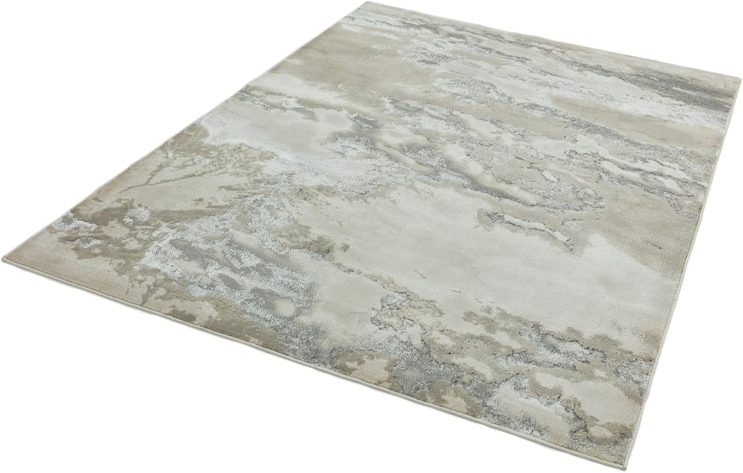 Aurora Rugs – Abstrakter Wohnzimmerteppich mit seidigem Schimmereffekt | Luxuriöse Marmordesigns in 20 Stilen