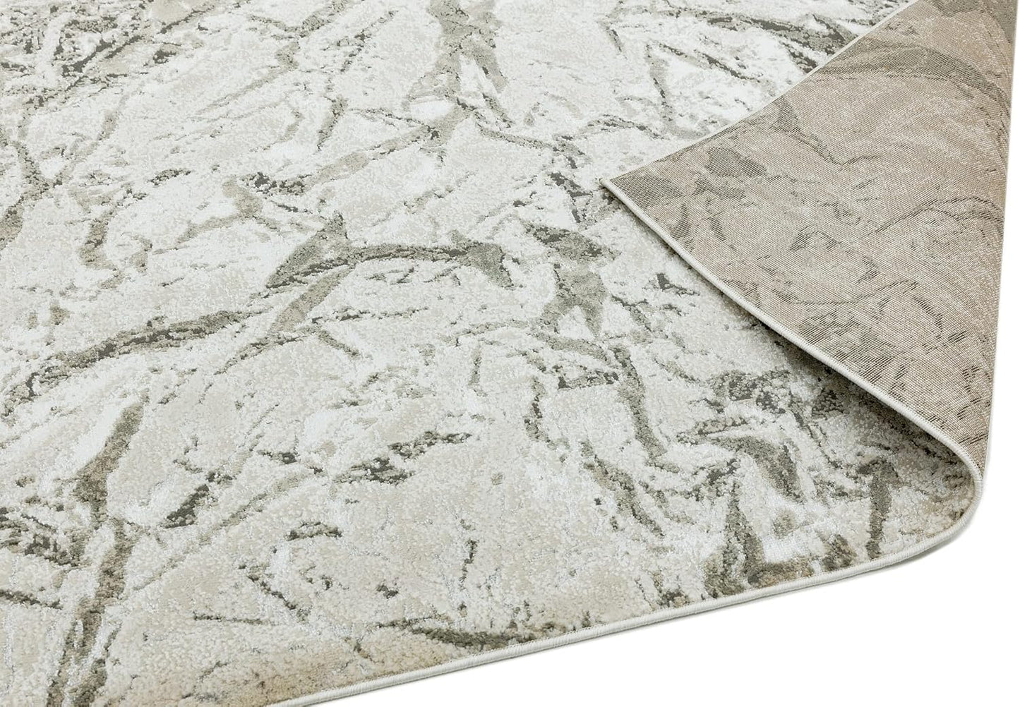 Aurora Rugs – Abstrakter Wohnzimmerteppich mit seidigem Schimmereffekt | Luxuriöse Marmordesigns in 20 Stilen