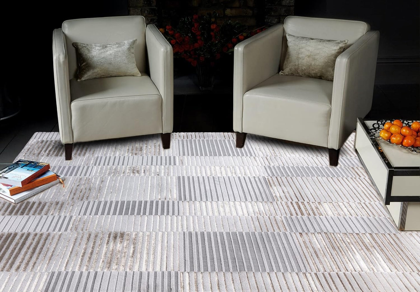 Aurora Rugs – Abstrakter Wohnzimmerteppich mit seidigem Schimmereffekt | Luxuriöse Marmordesigns in 20 Stilen