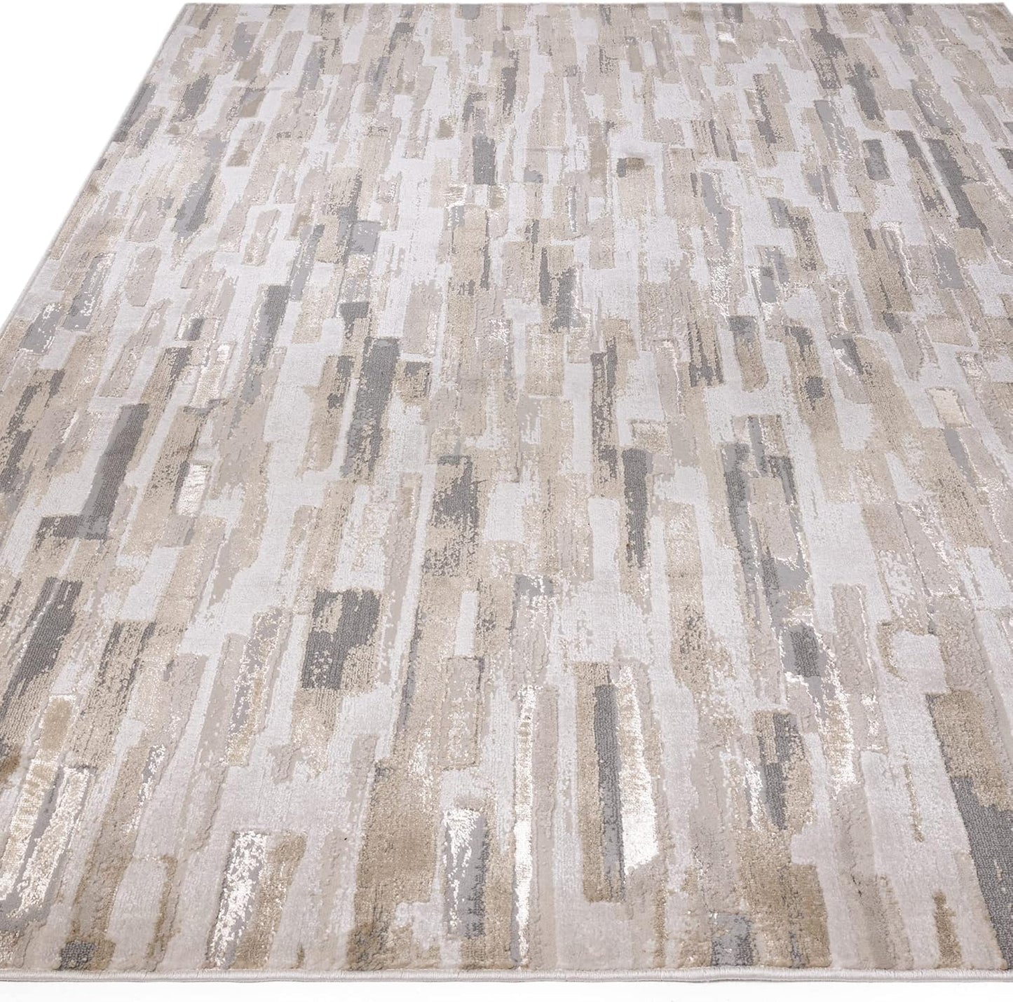 Aurora Rugs – Abstrakter Wohnzimmerteppich mit seidigem Schimmereffekt | Luxuriöse Marmordesigns in 20 Stilen