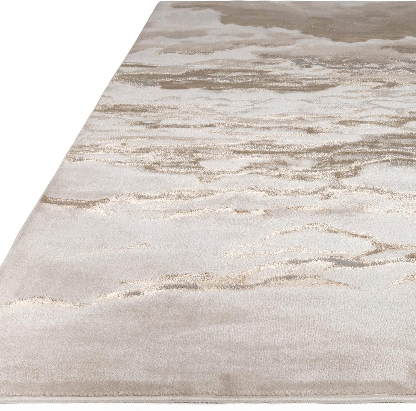 Aurora Rugs – Abstrakter Wohnzimmerteppich mit seidigem Schimmereffekt | Luxuriöse Marmordesigns in 20 Stilen