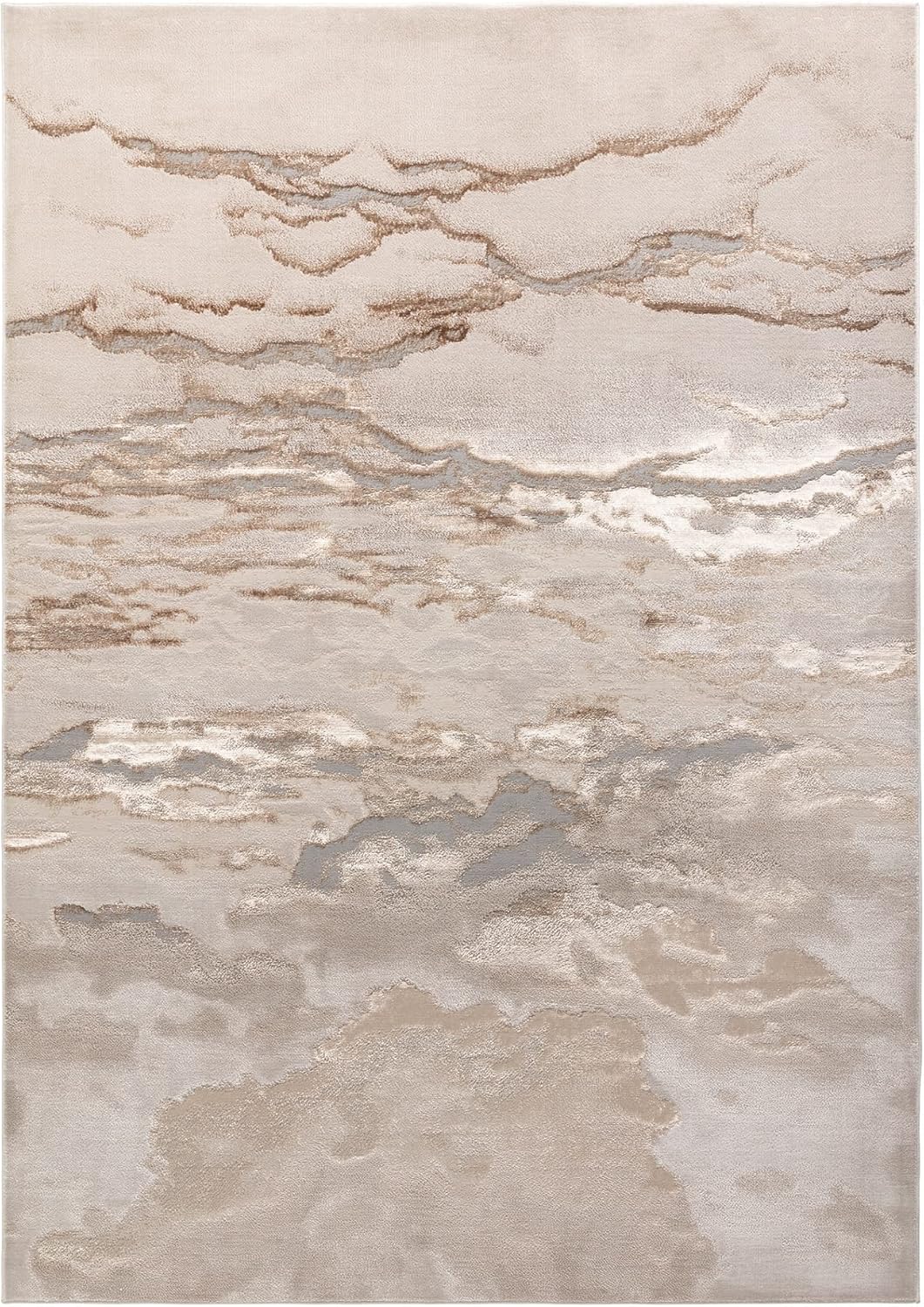 Aurora Rugs – Abstrakter Wohnzimmerteppich mit seidigem Schimmereffekt | Luxuriöse Marmordesigns in 20 Stilen