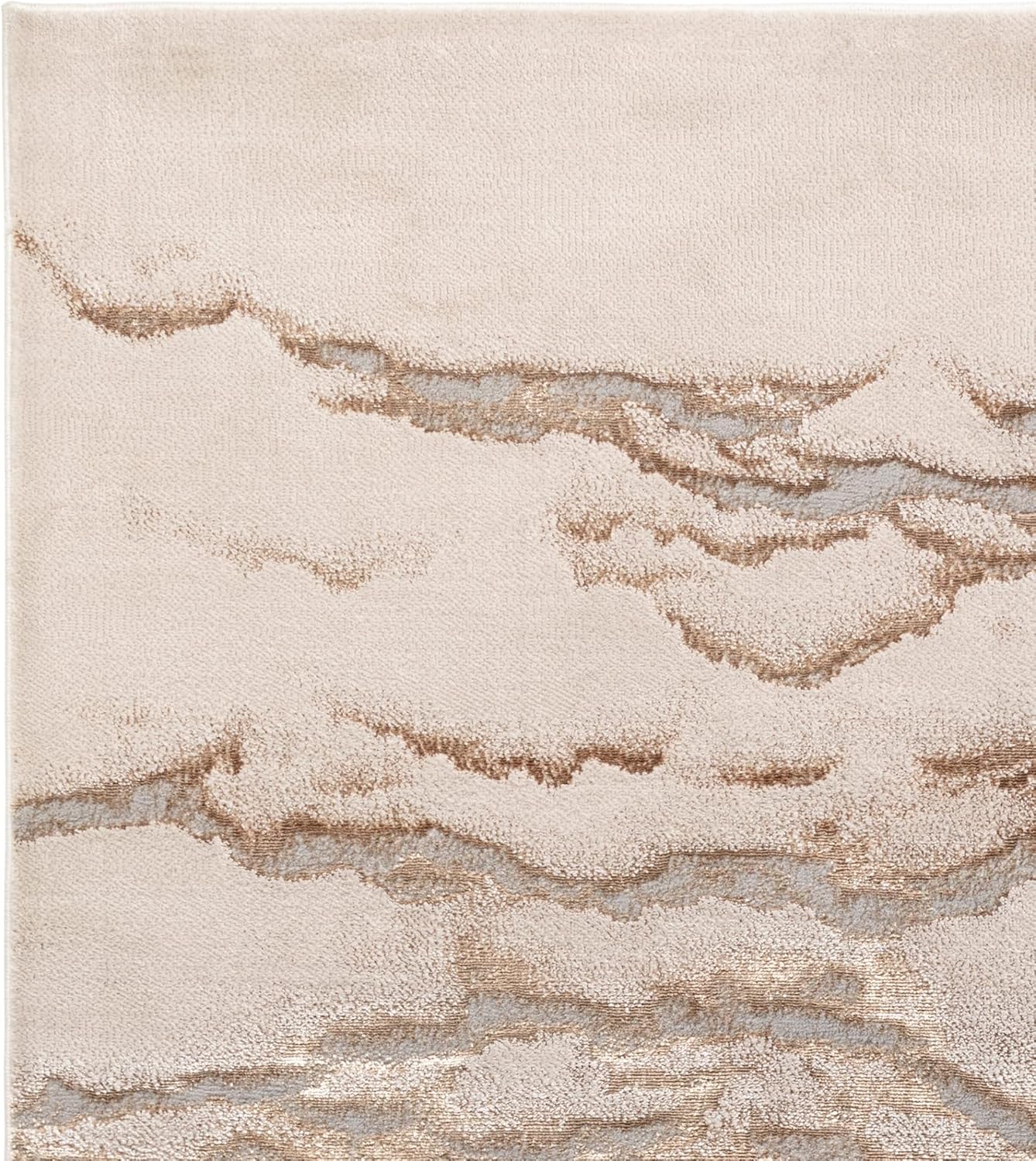 Aurora Rugs – Abstrakter Wohnzimmerteppich mit seidigem Schimmereffekt | Luxuriöse Marmordesigns in 20 Stilen