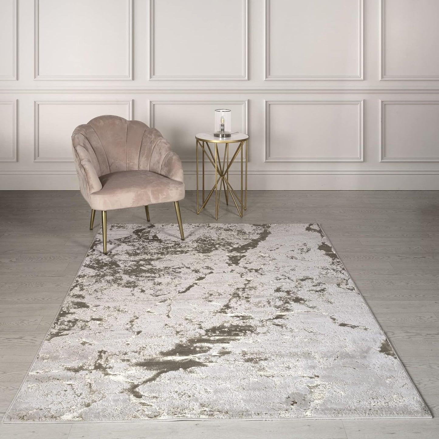 Aurora Rugs – Abstrakter Wohnzimmerteppich mit seidigem Schimmereffekt | Luxuriöse Marmordesigns in 20 Stilen