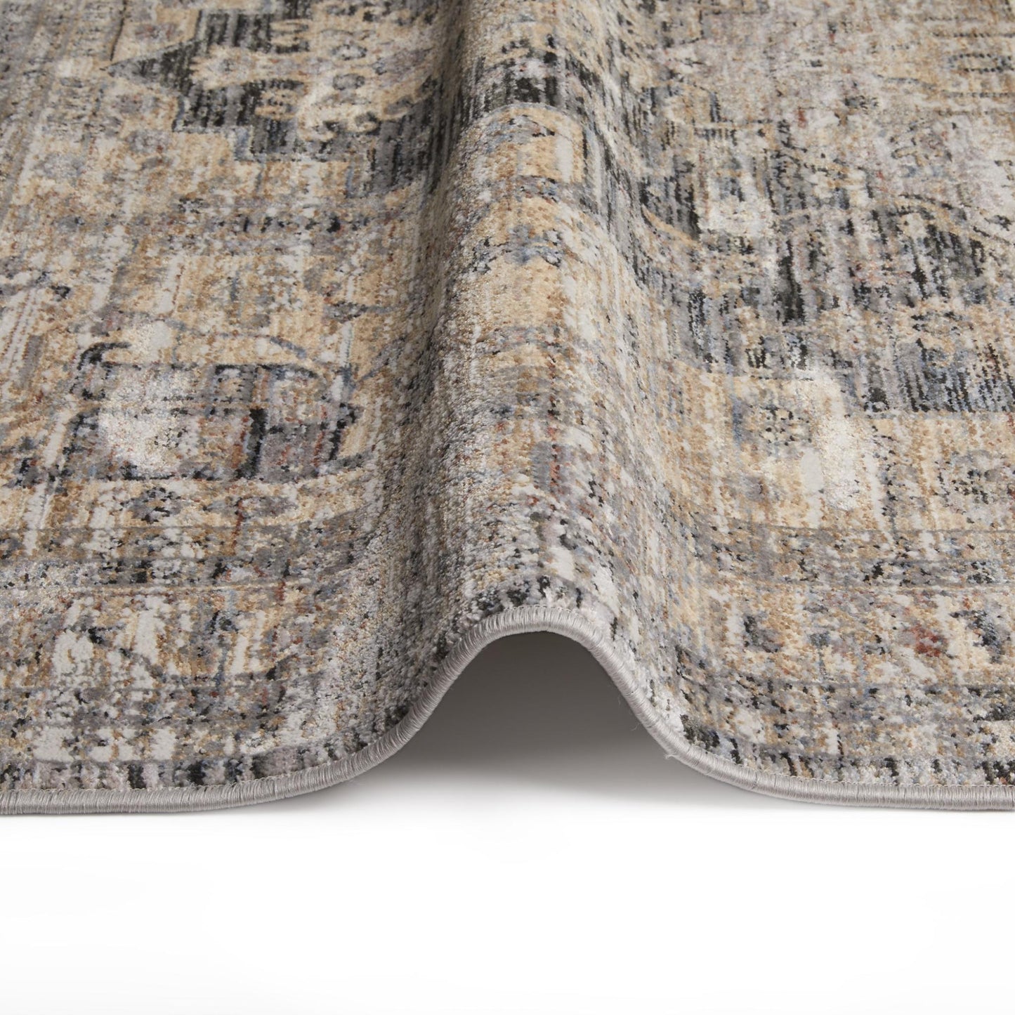 Legacy Traditional Classic Rug for Living Room, Bedroom, Lounge, Million Point Textured Bordered Oriental Soft Velvety Area Rug