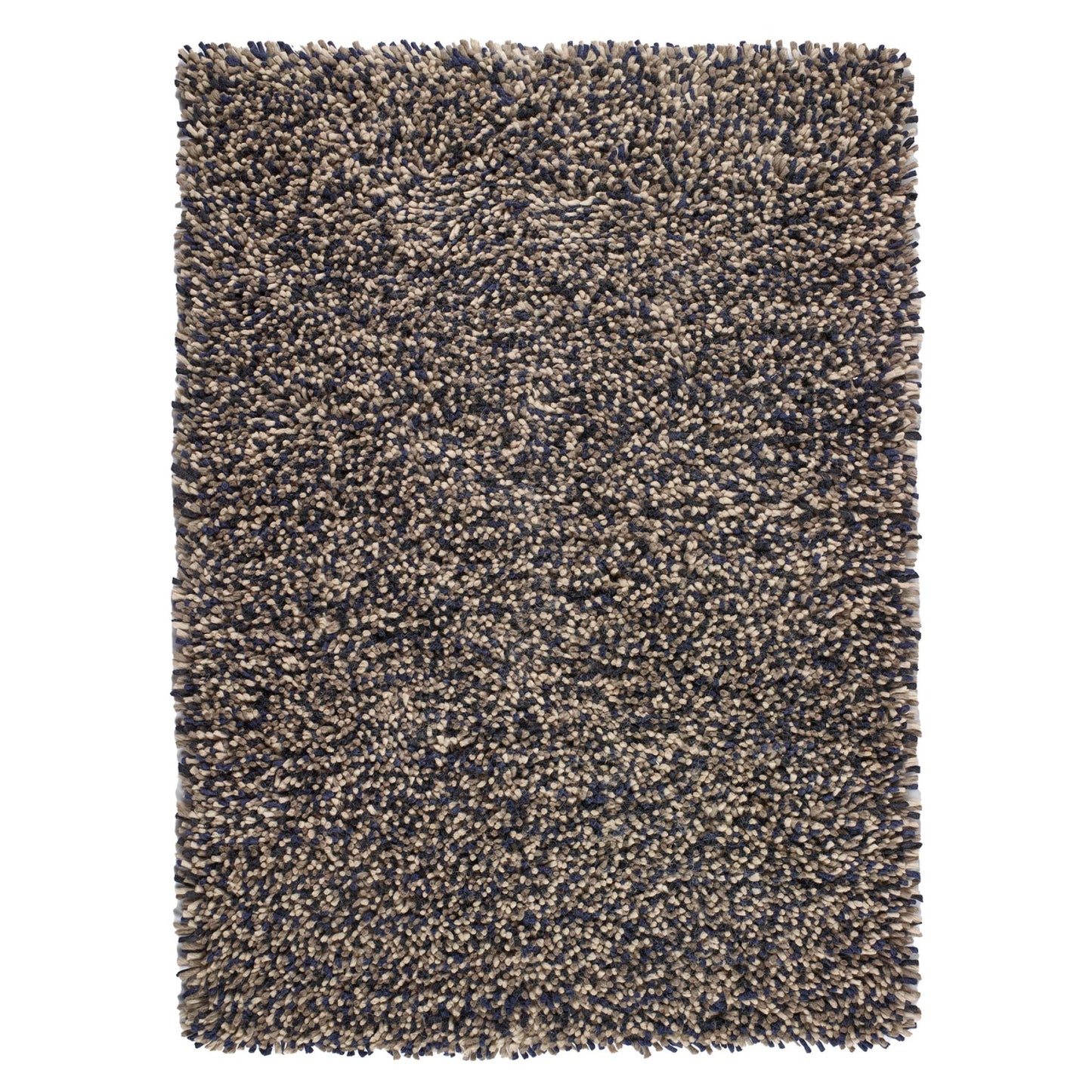 Origins Rocks Thick Tubular Pile Shaggy Rug Living Room Bedroom Hand Woven Soft Fluffy Luxurious Wool Area Rug