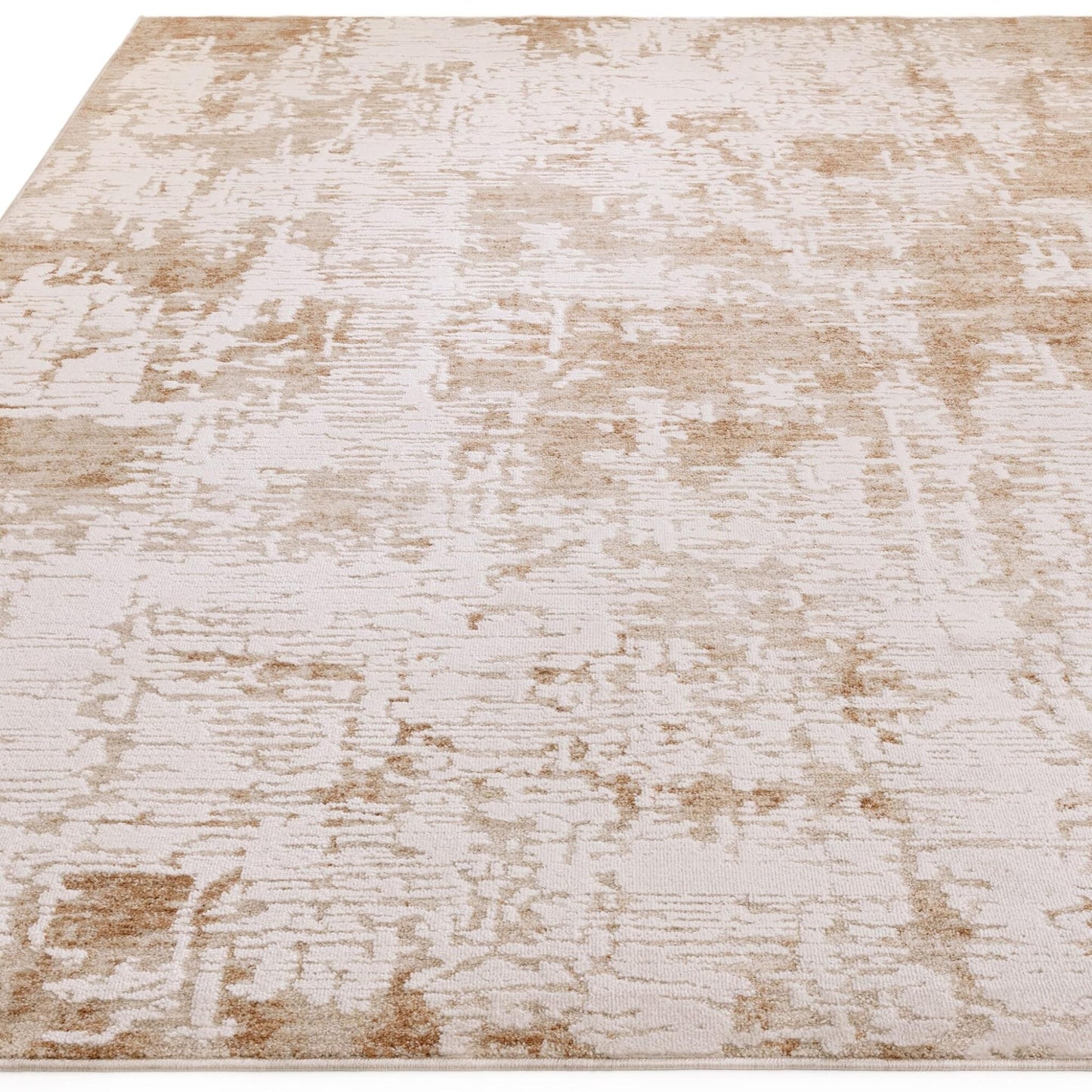 Anders AN02 Beige Natural Shimmer – Modern Boho Elegance and Silky Abstract Sophistication