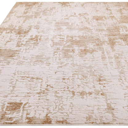 Anders AN02 Beige Natural Shimmer – Modern Boho Elegance and Silky Abstract Sophistication