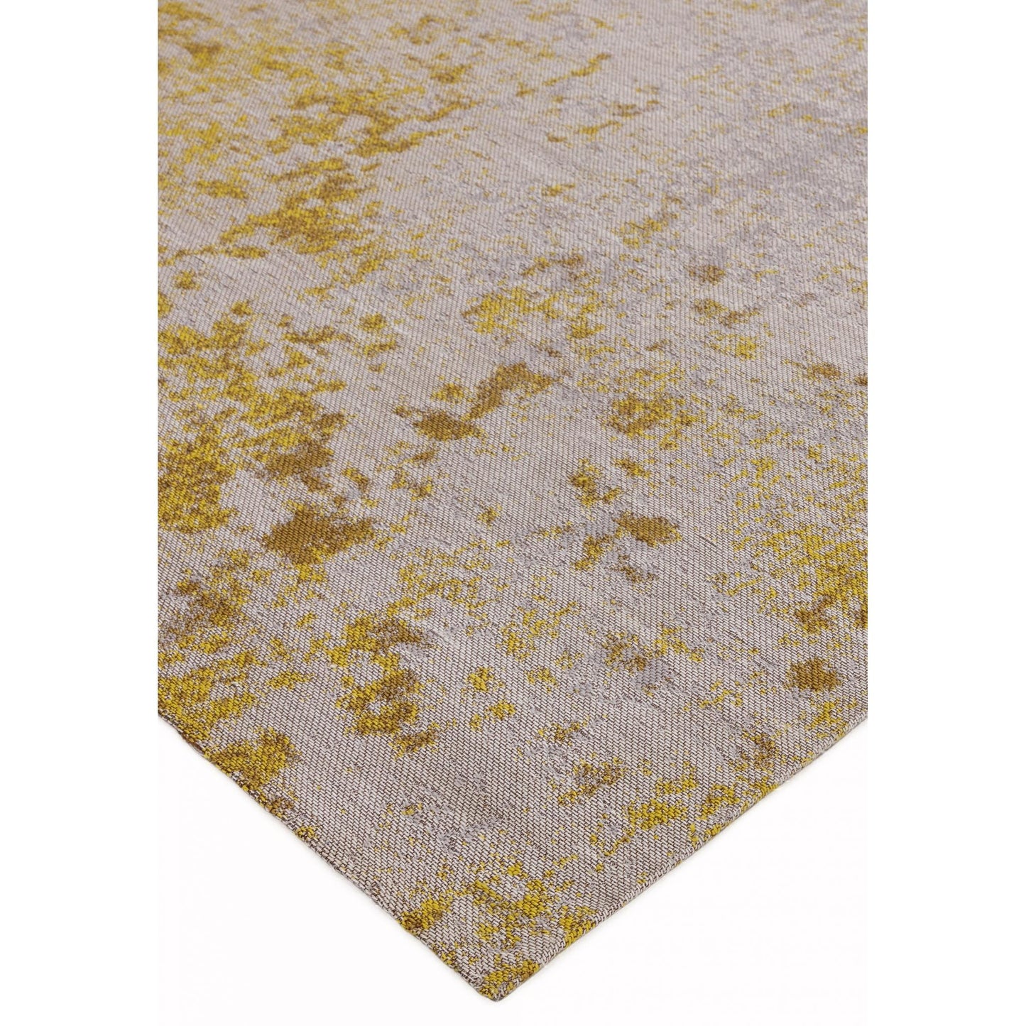 Dara  Abstract Ochre Modern Indoor & Outdoor Flatweave Rug