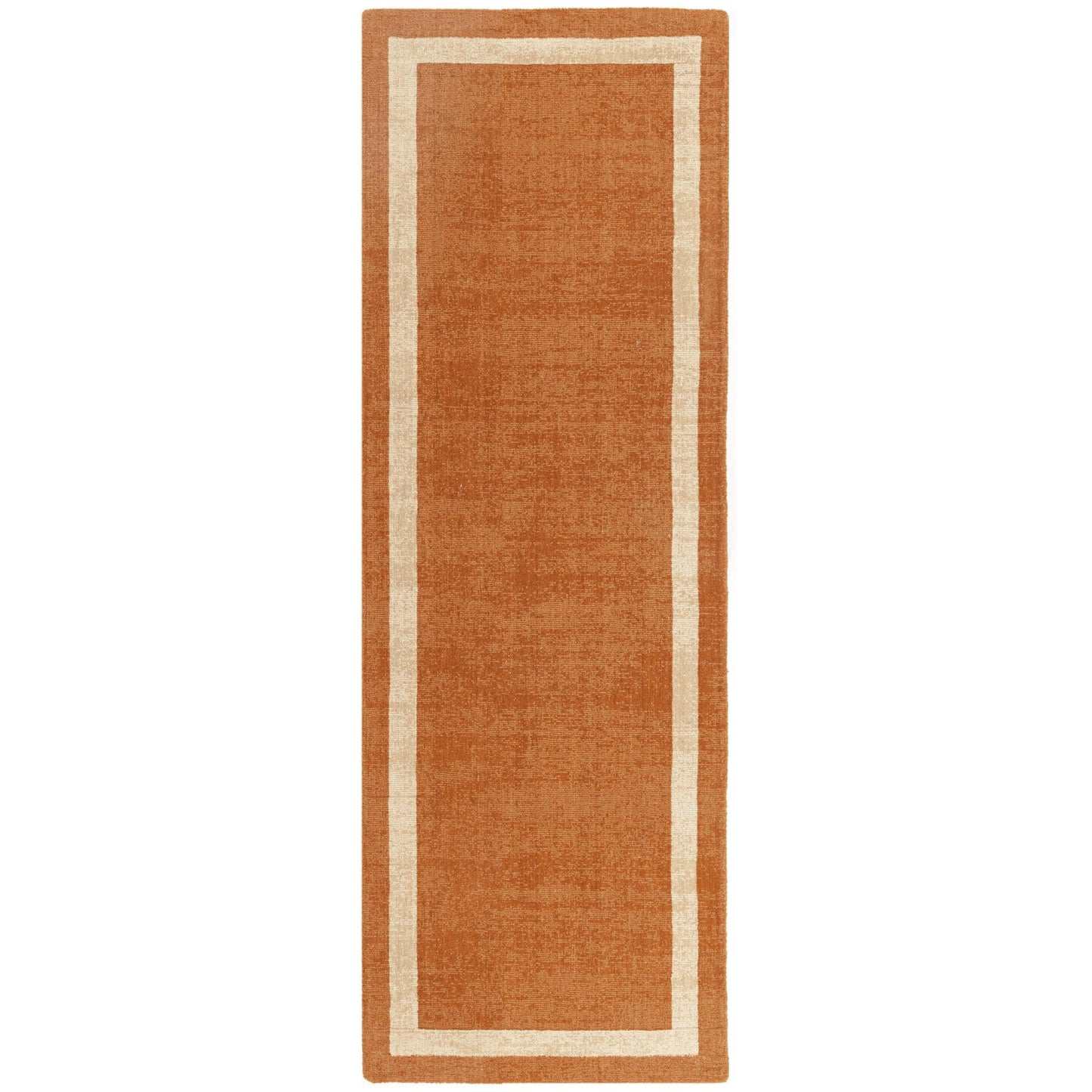 Albi Orange Runner – Bold Vibrant Elegance and Natural Wool Luxury