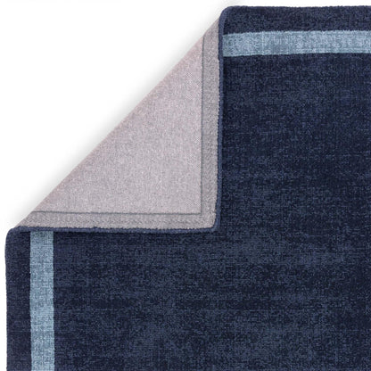 Albi Navy Blue – Bold Minimalist Elegance and Natural Wool Luxury