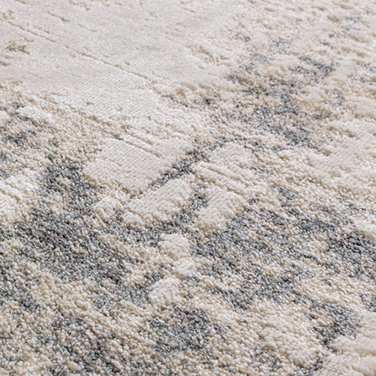 Anders AN01 Grey Shimmer – Modern Boho Elegance and Silky Abstract Sophistication