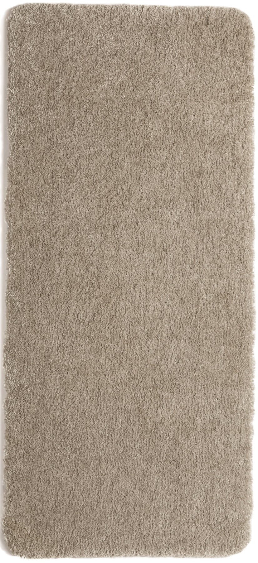 Waschbarer, zotteliger, weicher, flauschiger, rutschfester Teppich in Steinbeige von My Lux