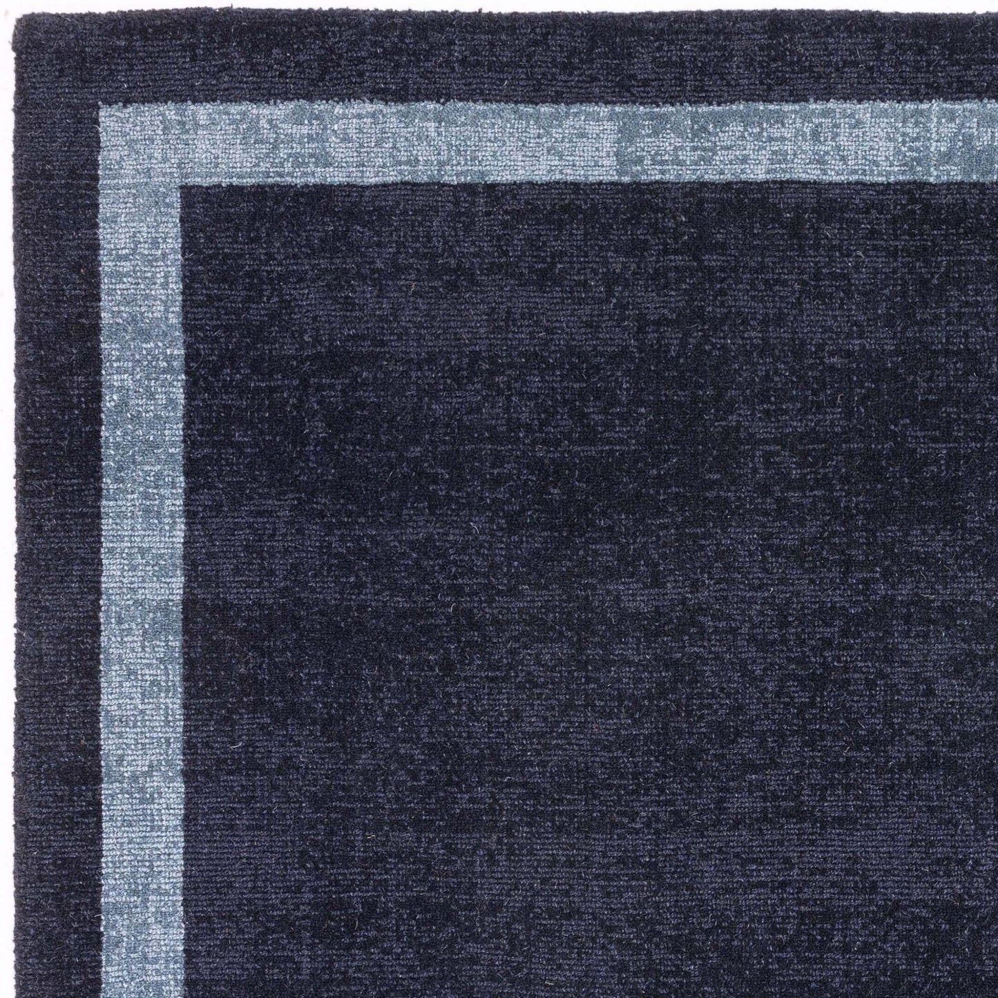 Albi Navy Blue Runner – Bold Minimalist Elegance and Natural Wool Luxury