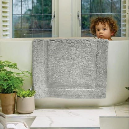 Hug Rug Bamboo Border Bath Mat Shower for Hotel and Bathroom Grey Towel Mat in 50 x80 cm (Copy)