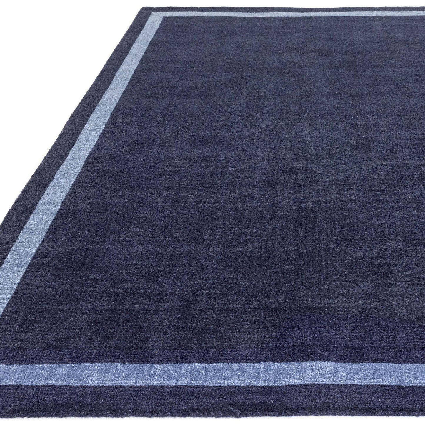 Albi Navy Blue – Bold Minimalist Elegance and Natural Wool Luxury