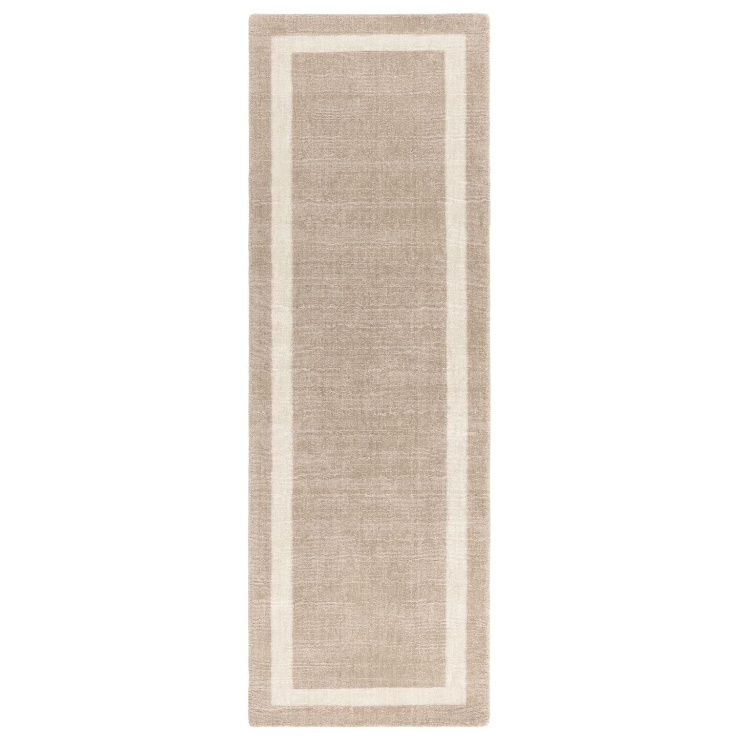 Albi Sand Beige Runner – Bold Minimalist Elegance and Natural Wool Luxury