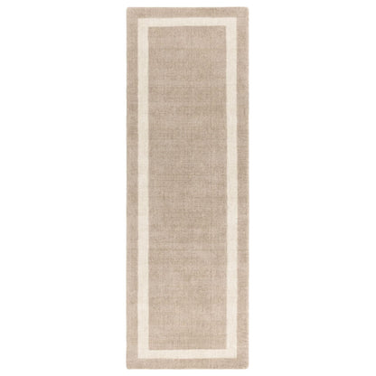 Albi Sand Beige Runner – Bold Minimalist Elegance and Natural Wool Luxury