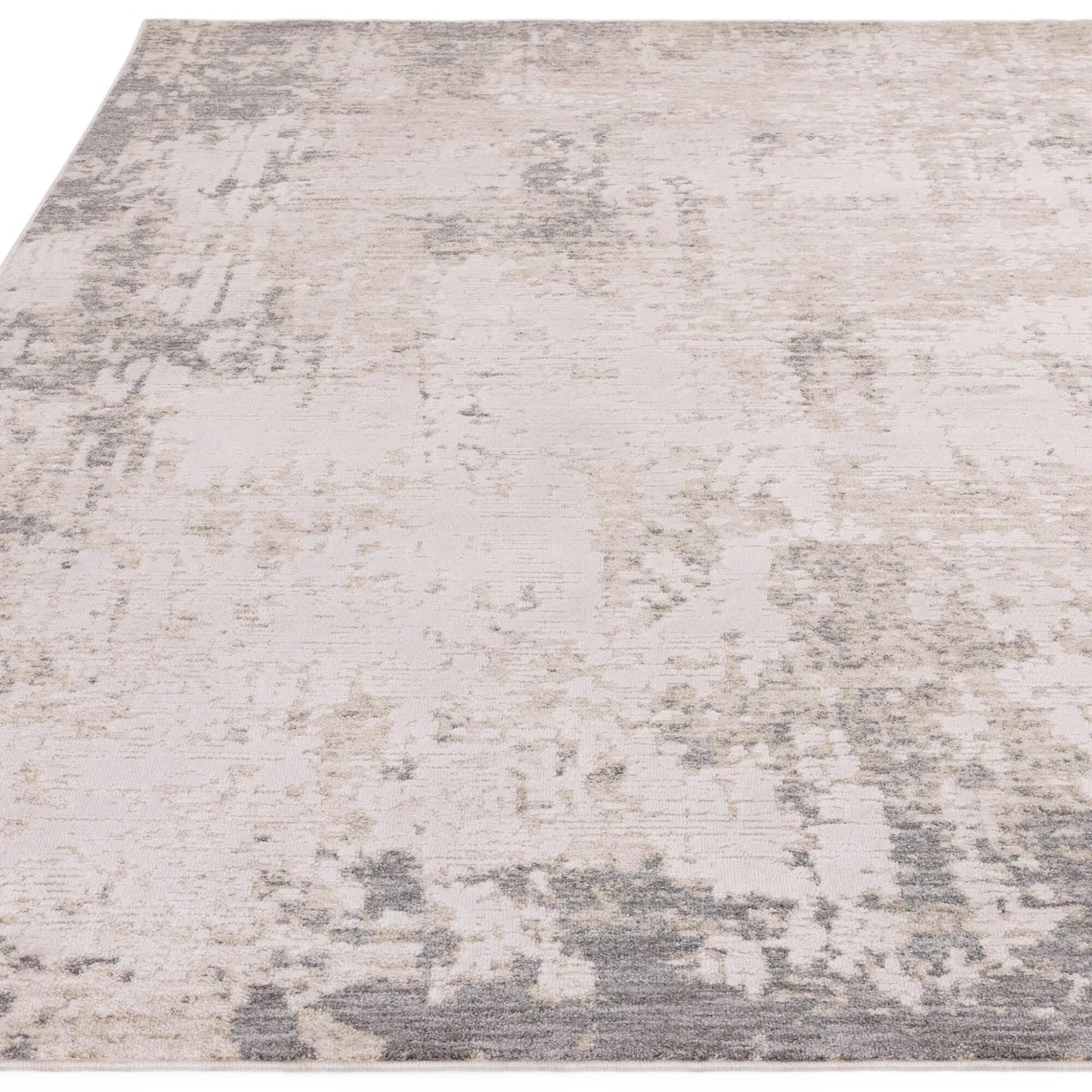 Anders AN01 Grey Shimmer – Modern Boho Elegance and Silky Abstract Sophistication