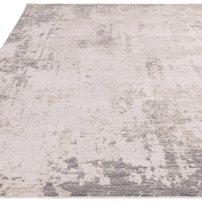 Anders AN01 Grey Shimmer – Modern Boho Elegance and Silky Abstract Sophistication