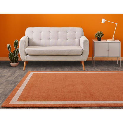 Albi Orange – Bold Minimalist Elegance and Natural Wool Luxury