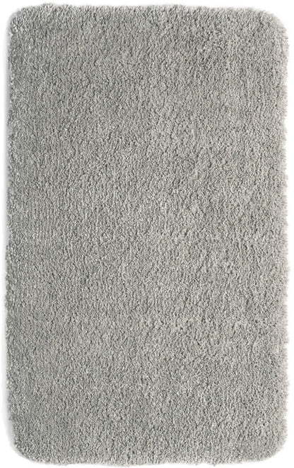 Waschbarer, zotteliger, weicher, flauschiger, rutschfester, maschinenwaschbarer Teppich von My Lux in Silber